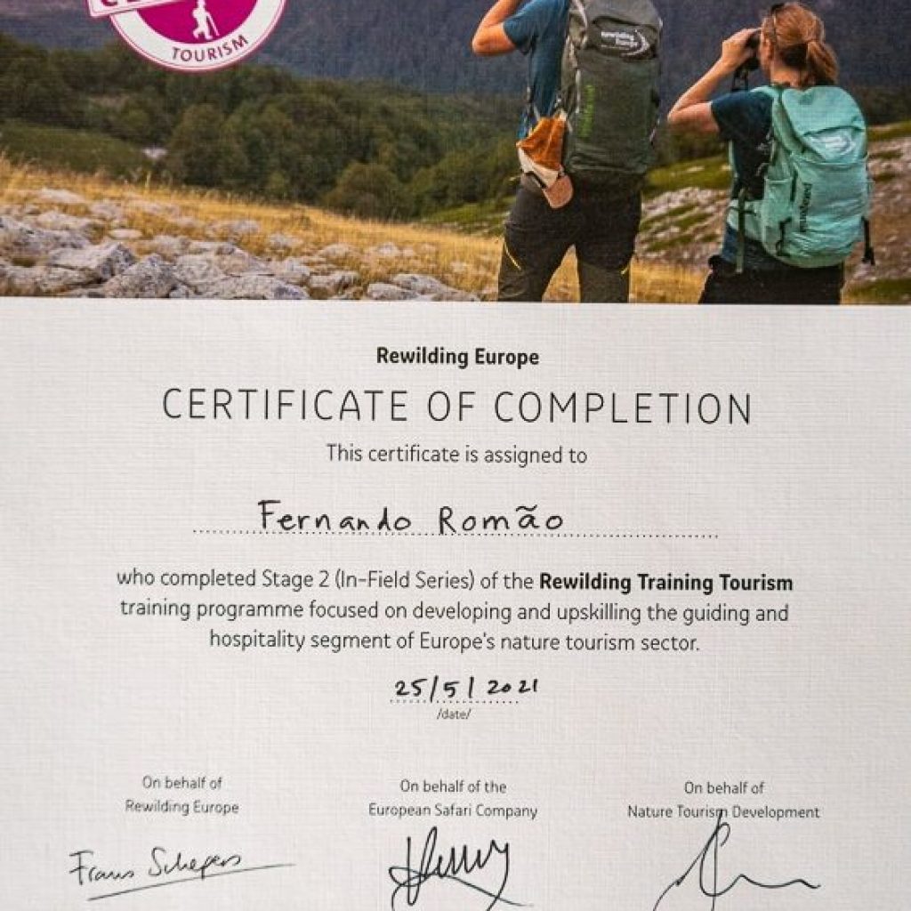 Rewilding certification
