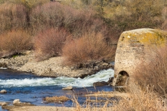 Watermill on the Guadiana river